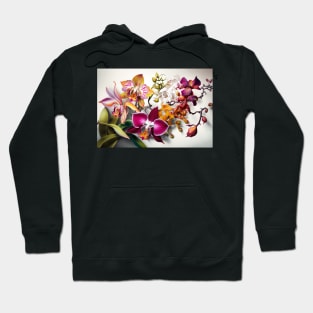 Oriental Orchids Hoodie